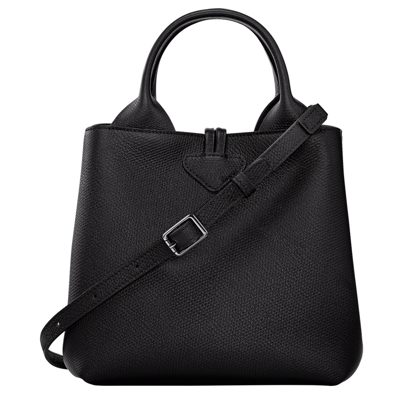Le Roseau S Handbag Black - Leather