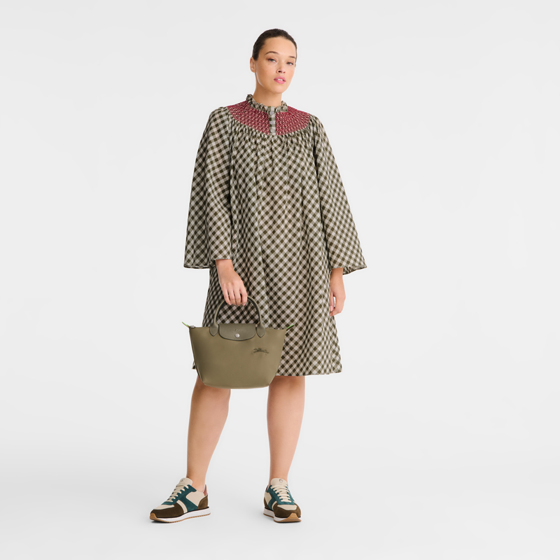 Le Pliage Green S Handbag Artichoke - Recycled canvas