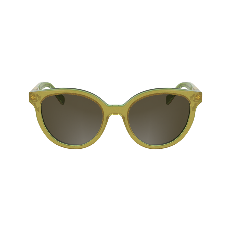 Sunglasses Glitter Khaki - Acetate