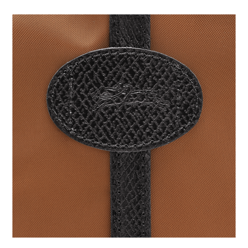 Le Slouchy M Hobo bag Cognac - Canvas