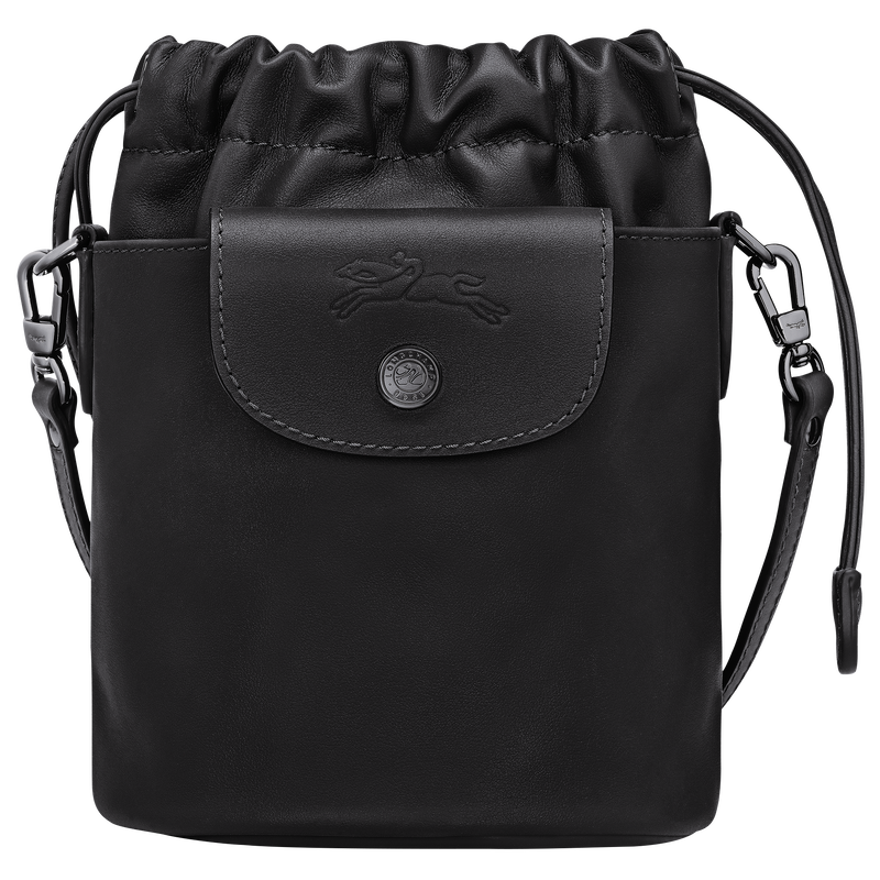 Le Pliage Xtra XS Bucket bag Black - Leather