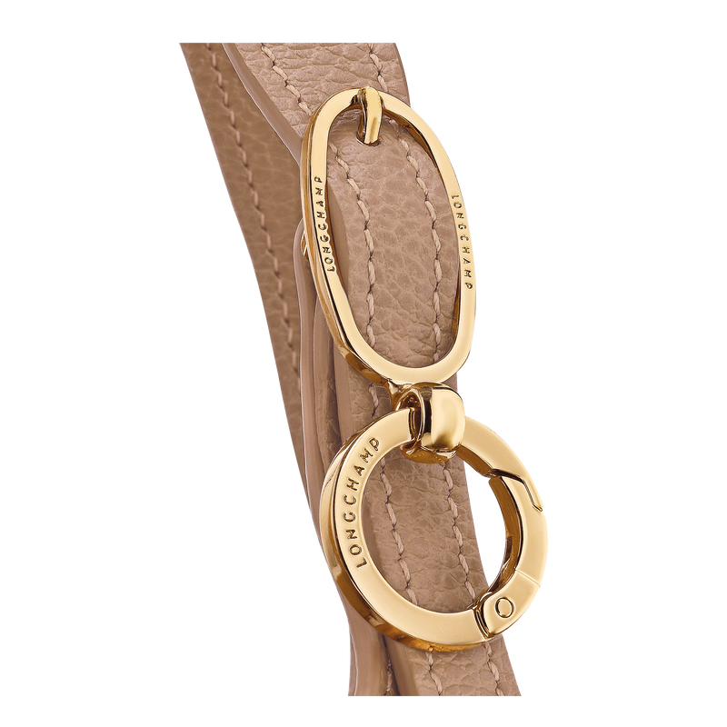 Le Foulonné S Handbag Biscuit - Leather