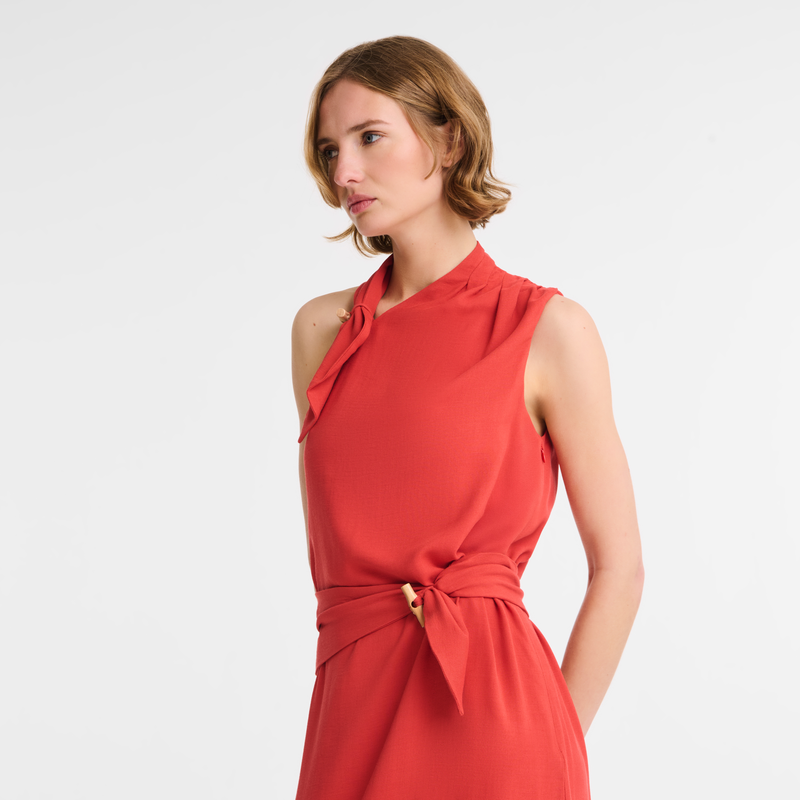 Dress Red - Gabardine