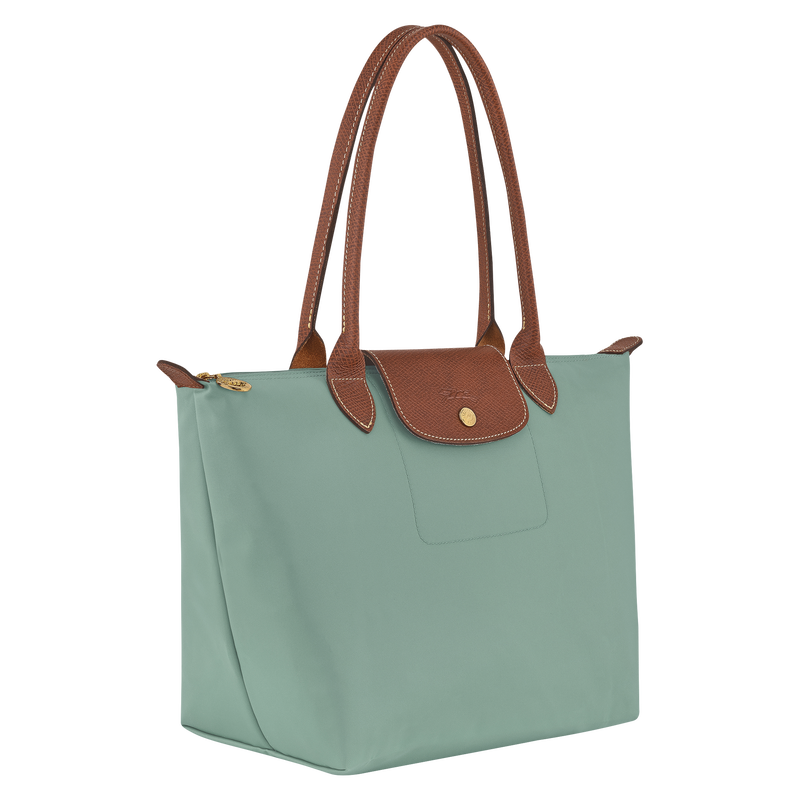 Le Pliage Original M Tote bag Celadon - Recycled canvas