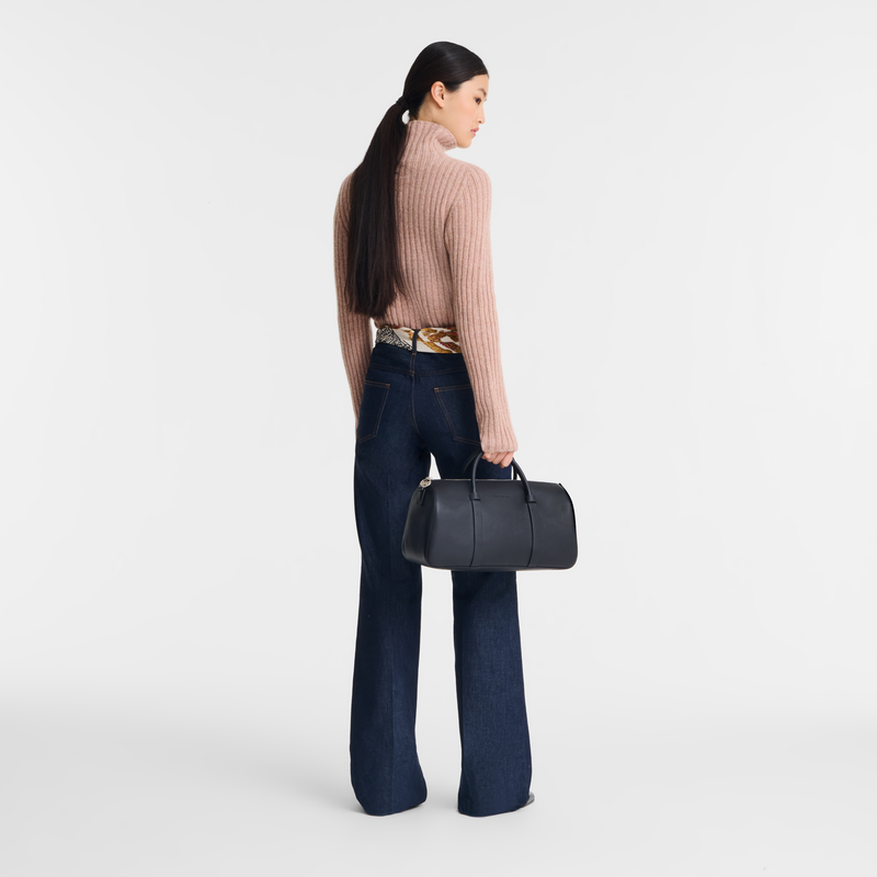 Daylong L Handbag Black - Leather