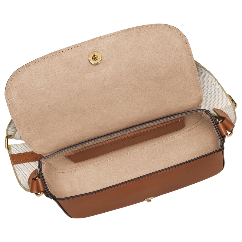 Épure S Crossbody bag Cognac - Leather