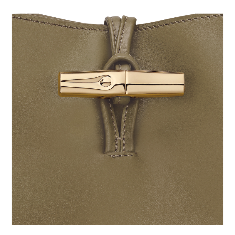 Le Roseau M Hobo bag Olive - Leather