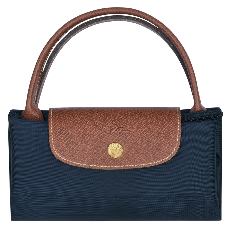 Le Pliage Original S Handbag Navy - Recycled canvas