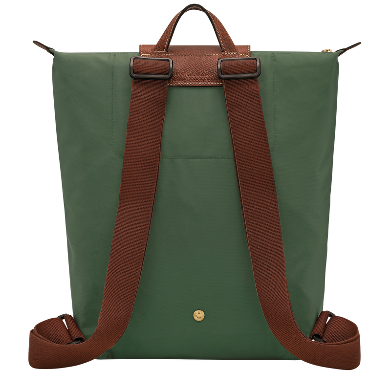 Le Pliage Original M Backpack British Green - Canvas