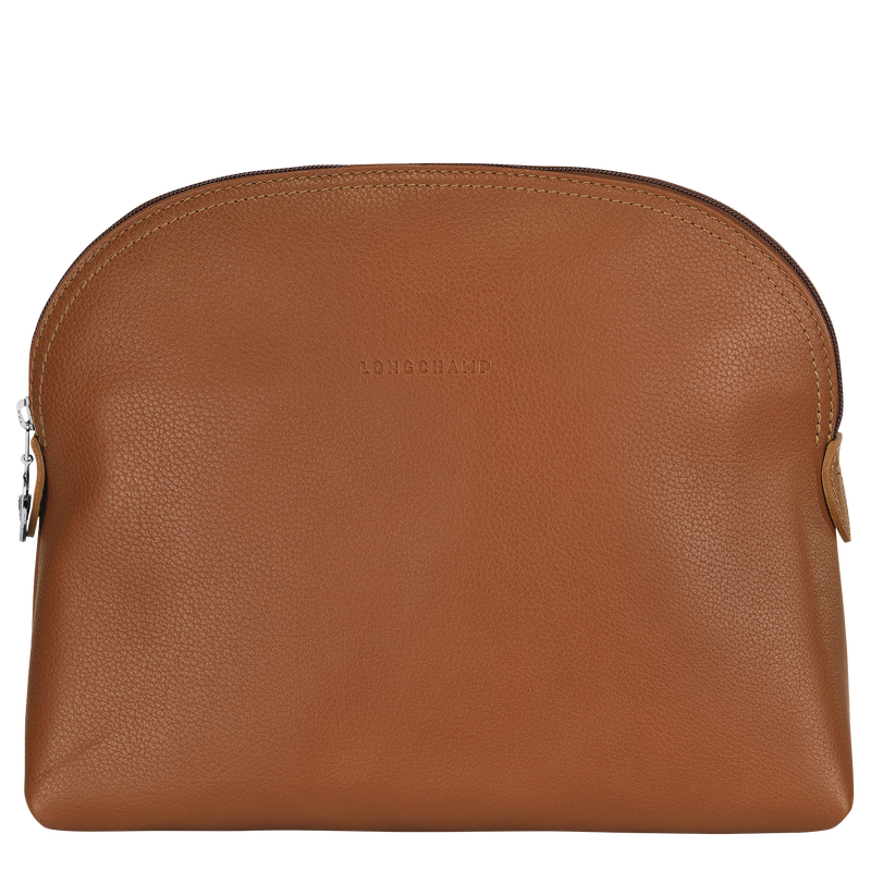 Le Foulonné Toiletry case Caramel - Leather