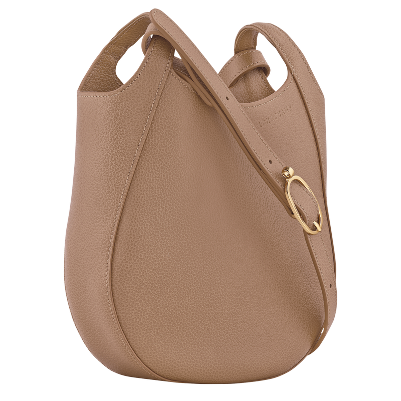 Le Foulonné S Crossbody bag Biscuit - Leather