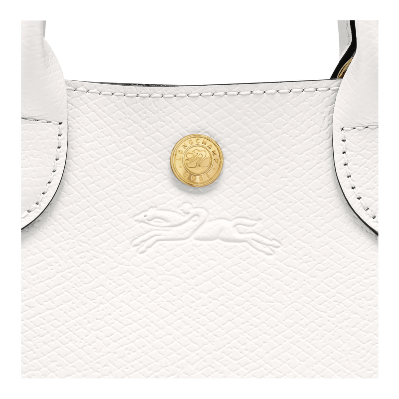 Épure XS Tote bag White - Leather