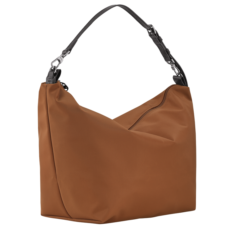 Le Slouchy M Hobo bag Cognac - Canvas