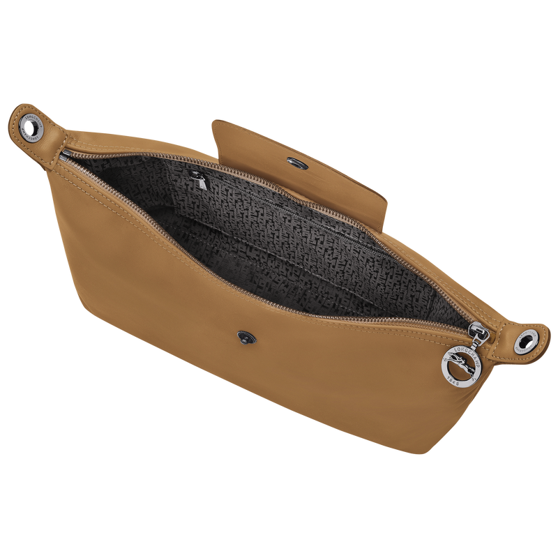 Le Pliage Xtra M Hobo bag Tobacco - Leather