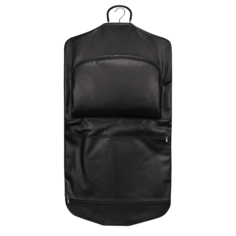 Le Foulonné Garment cover Black - Leather