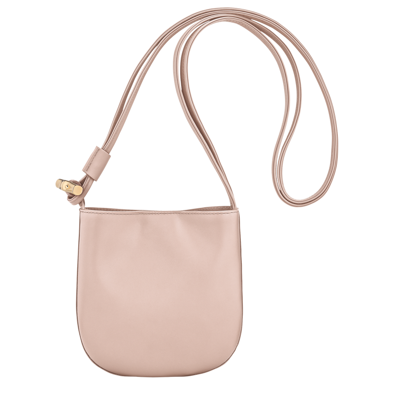 Le Roseau S Crossbody bag Petal Pink - Leather