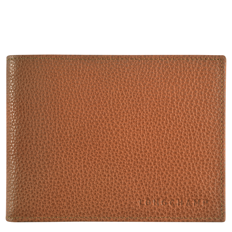 Le Foulonné Wallet Caramel - Leather