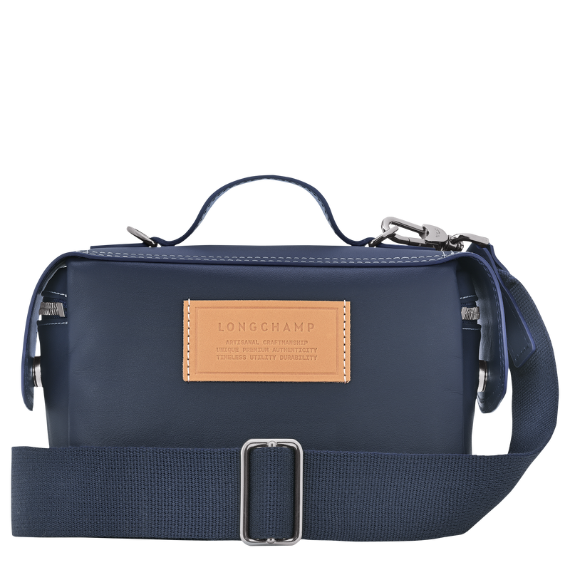 Le Pliage Xtra XS Toolkit bag Navy - Leather