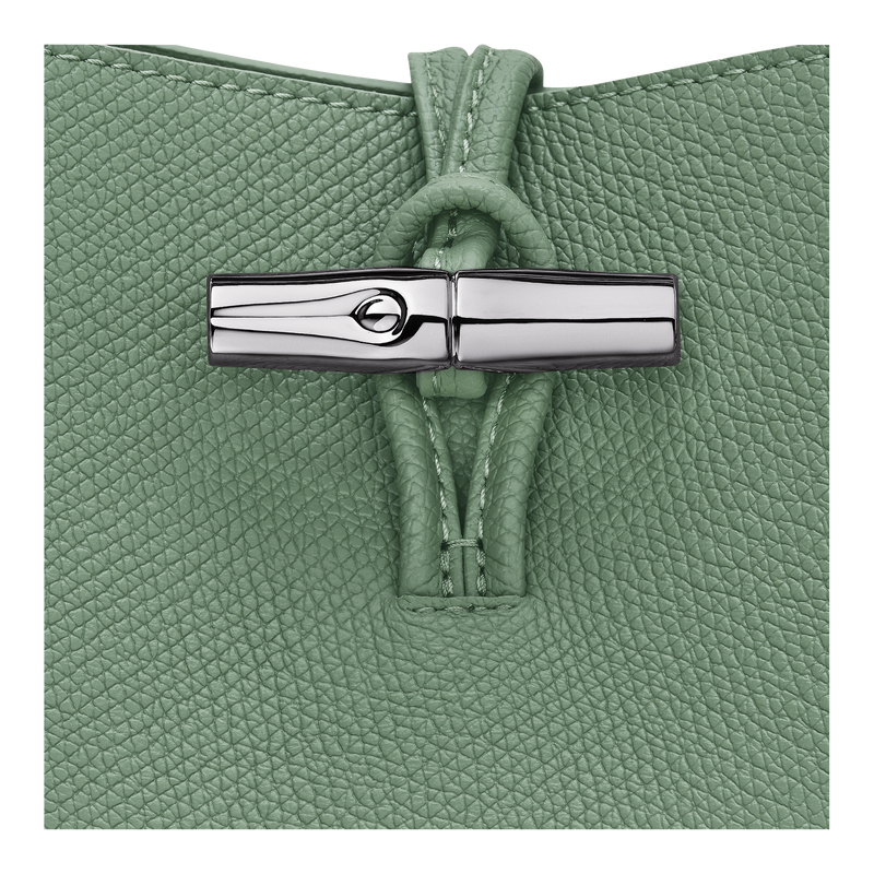 Le Roseau XS Bucket bag Oregano - Leather