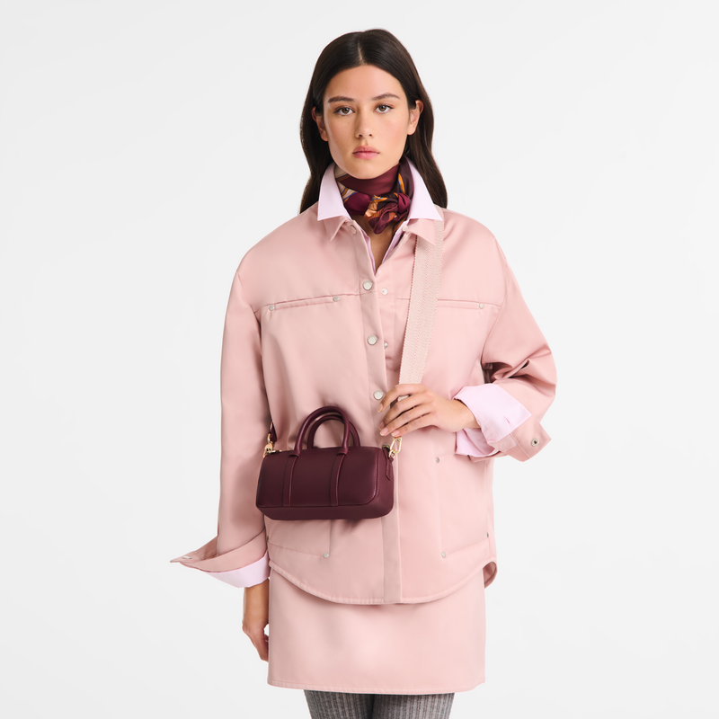 Daylong S Handbag Pomegranate - Leather