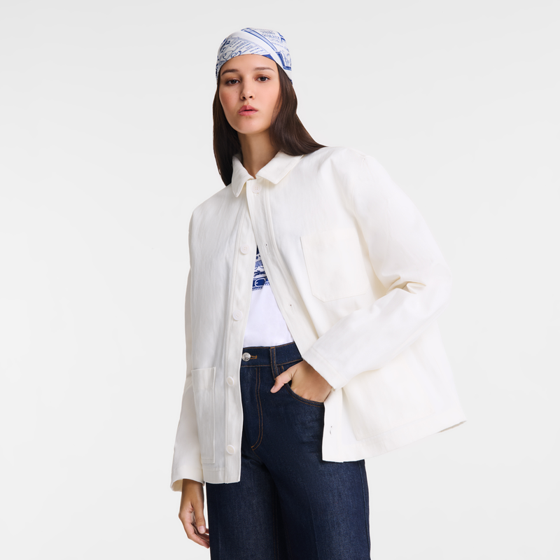 Jacket Ecru - Cotton