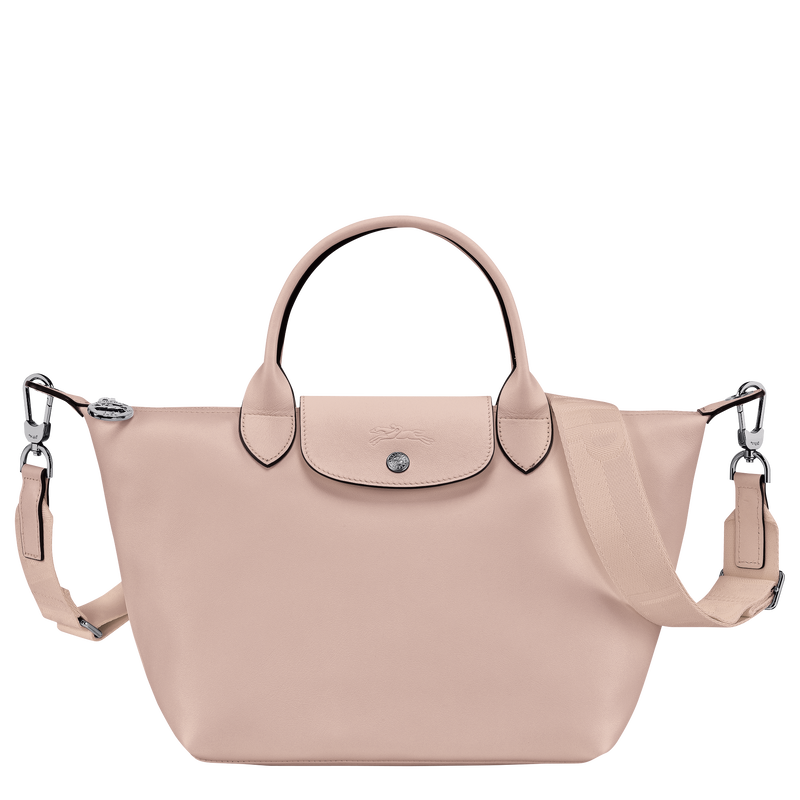 Le Pliage Xtra S Handbag Nude - Leather