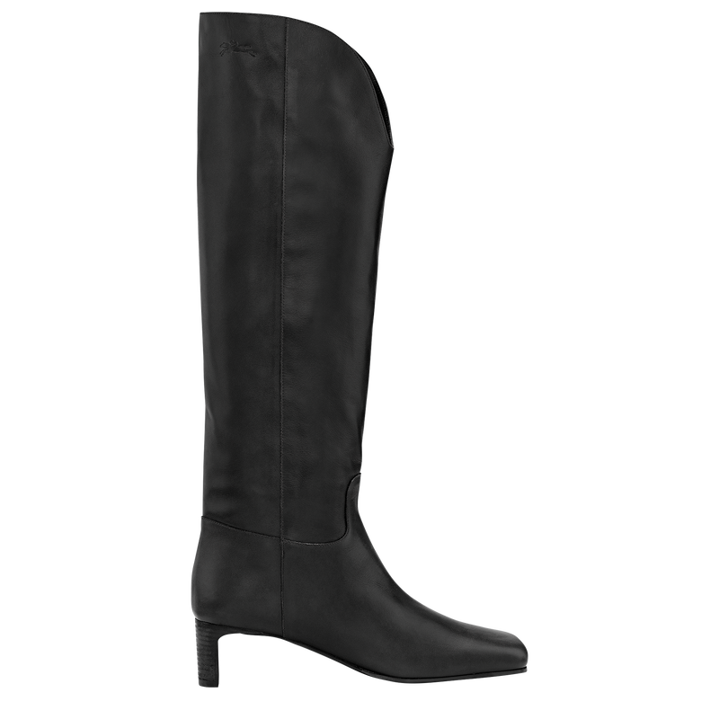 La Cavalière Heel boots Black - Leather