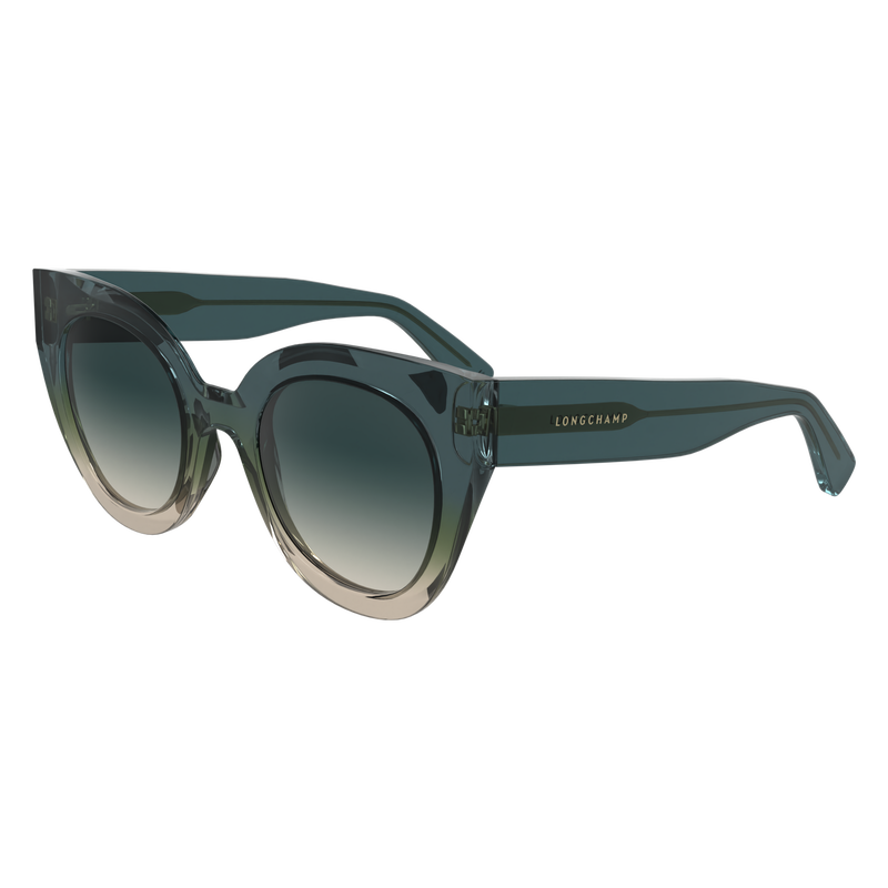 Sunglasses Blue/Beige - Acetate