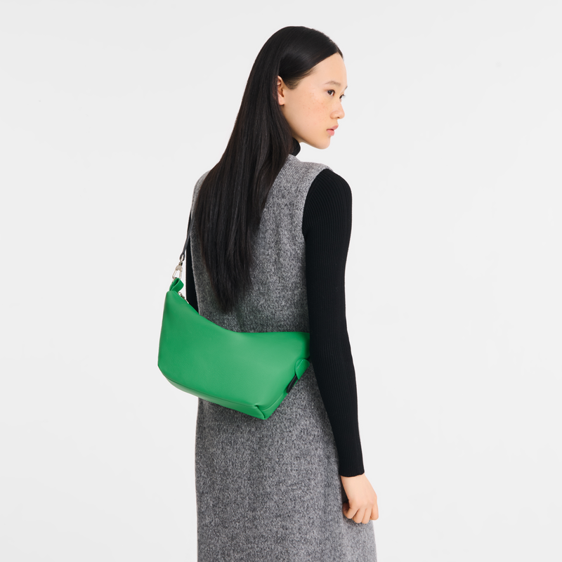 Le Slouchy S Crossbody bag Green - Leather
