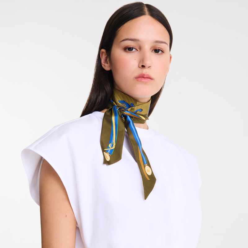 A Toute Allure Headband Olive - Silk