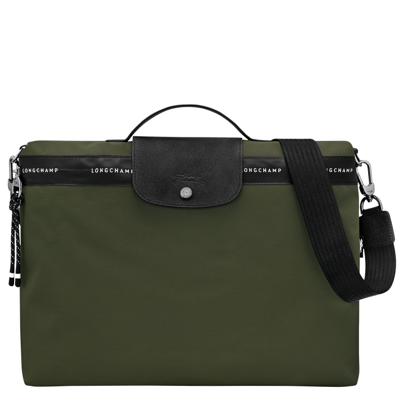 Le Pliage Collection Briefcase Khaki - Canvas