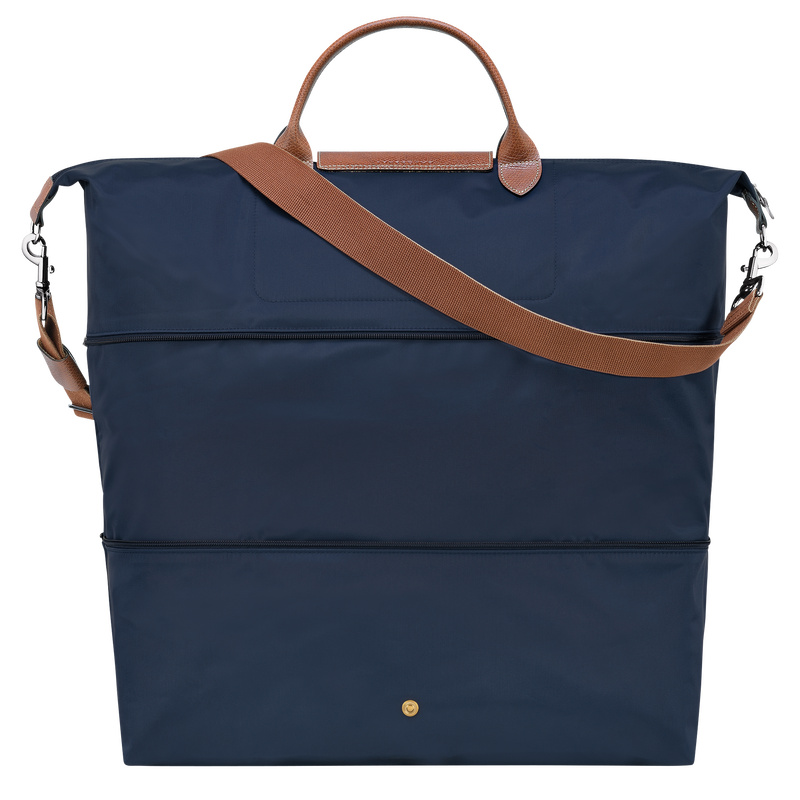 Le Pliage Original Travel bag expandable Navy - Recycled canvas