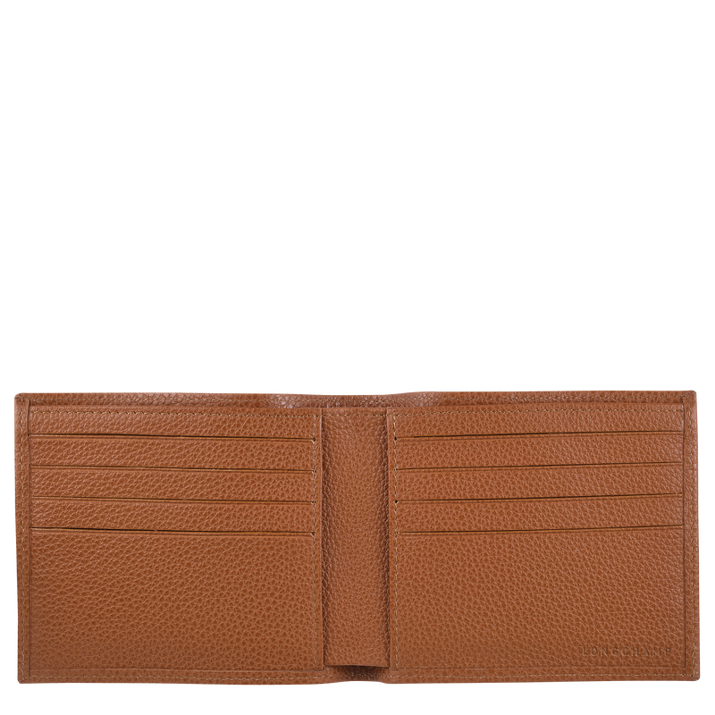 Le Foulonné Wallet Caramel - Leather