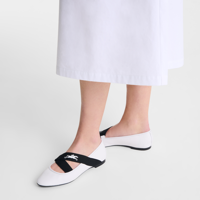 Energy Ballerinas White - Leather