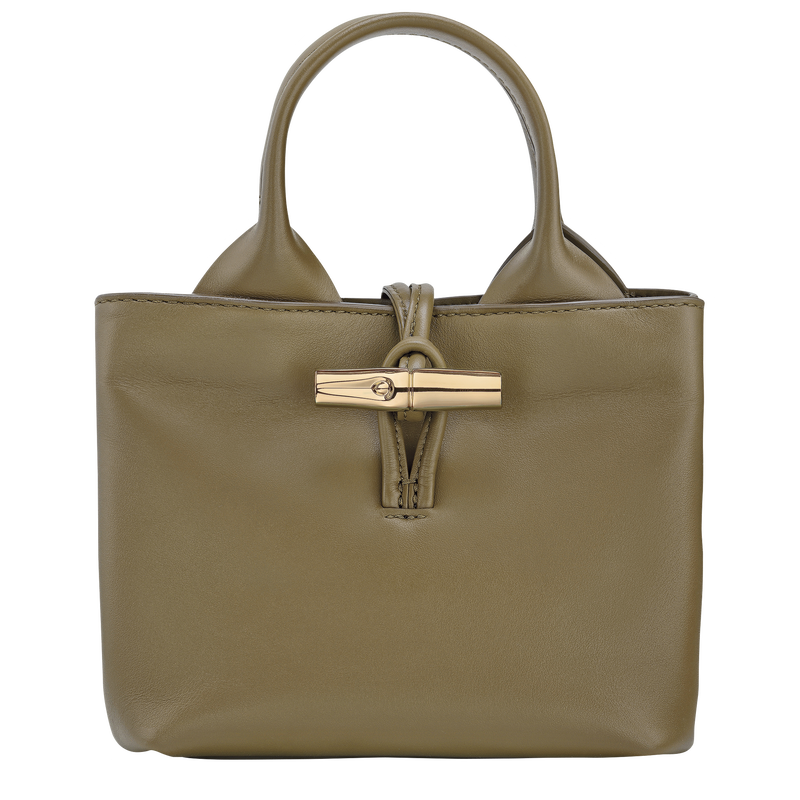 Le Roseau XS Handbag Olive - Leather
