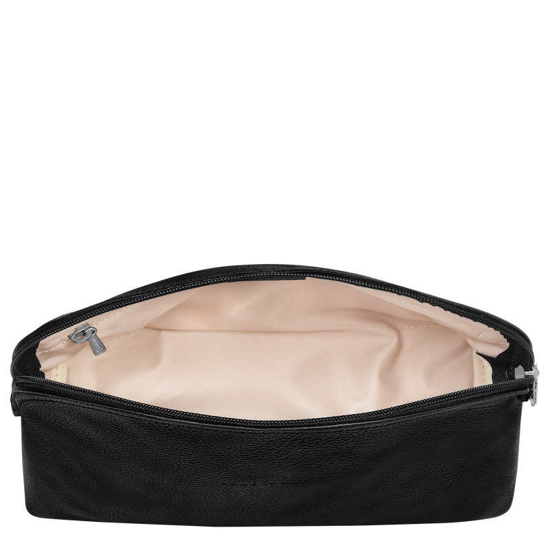 Le Foulonné Toiletry case Black - Leather