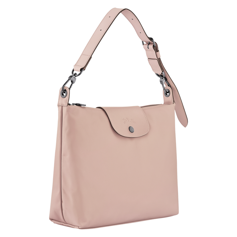 Le Pliage Xtra M Hobo bag Nude - Leather
