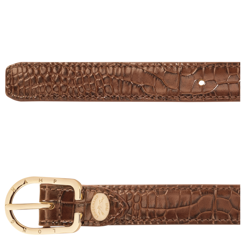 Archive Ladies' belt Chocolate - Leather