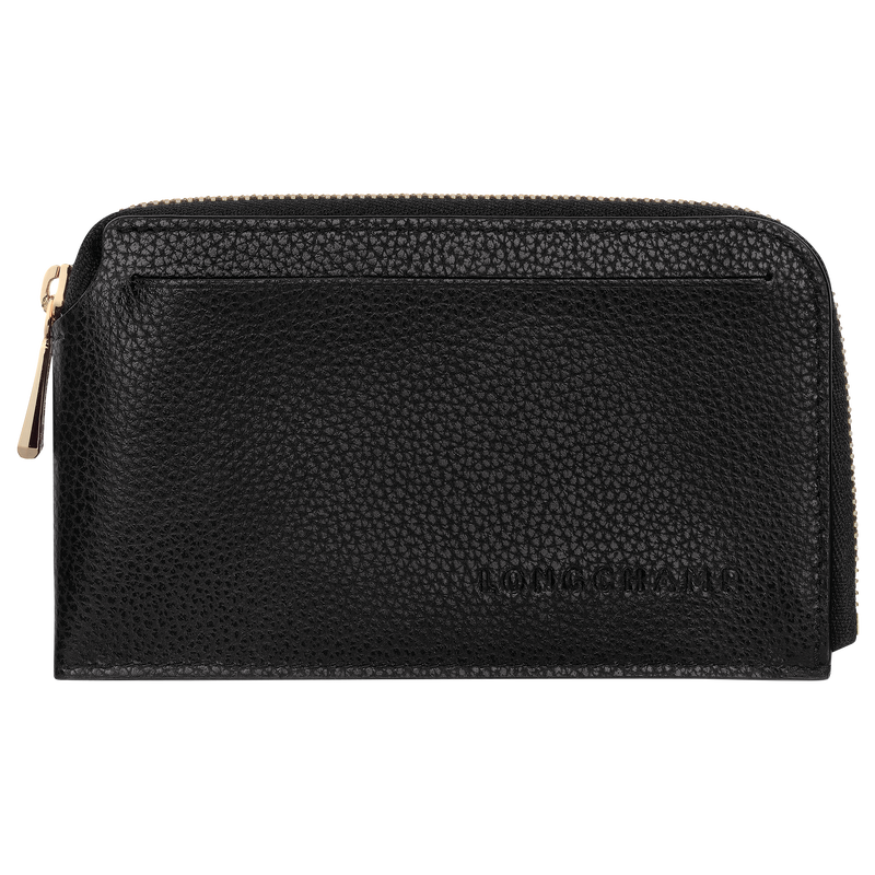 Le Foulonné Card holder Black - Leather