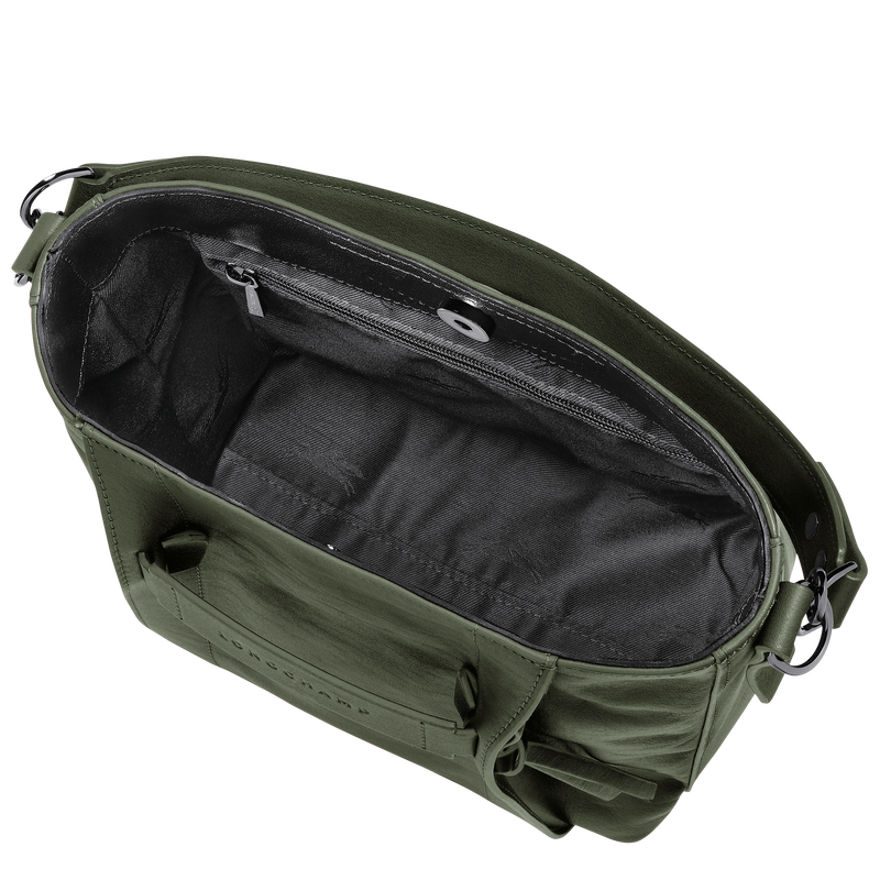 Longchamp 3D S Crossbody bag Khaki - Leather