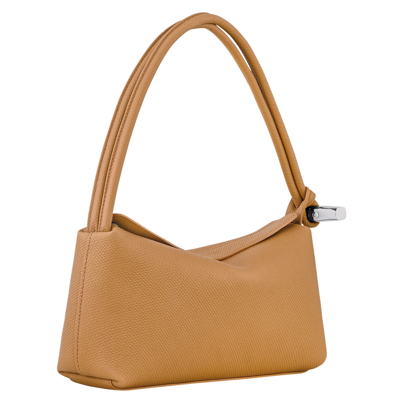 Le Roseau M Shoulder bag Walnut - Leather
