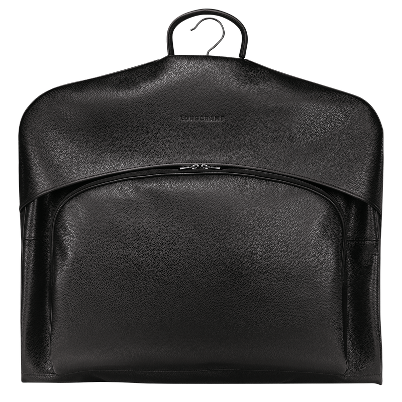Le Foulonné Garment cover Black - Leather