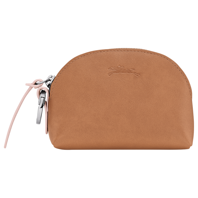 Longchamp Pocket Coin purse Natural - Leather