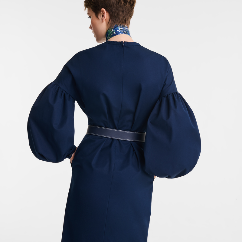 Dress Navy - Popelin