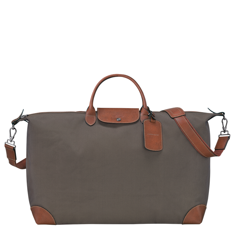 Boxford XL Travel bag Brown - Recycled canvas