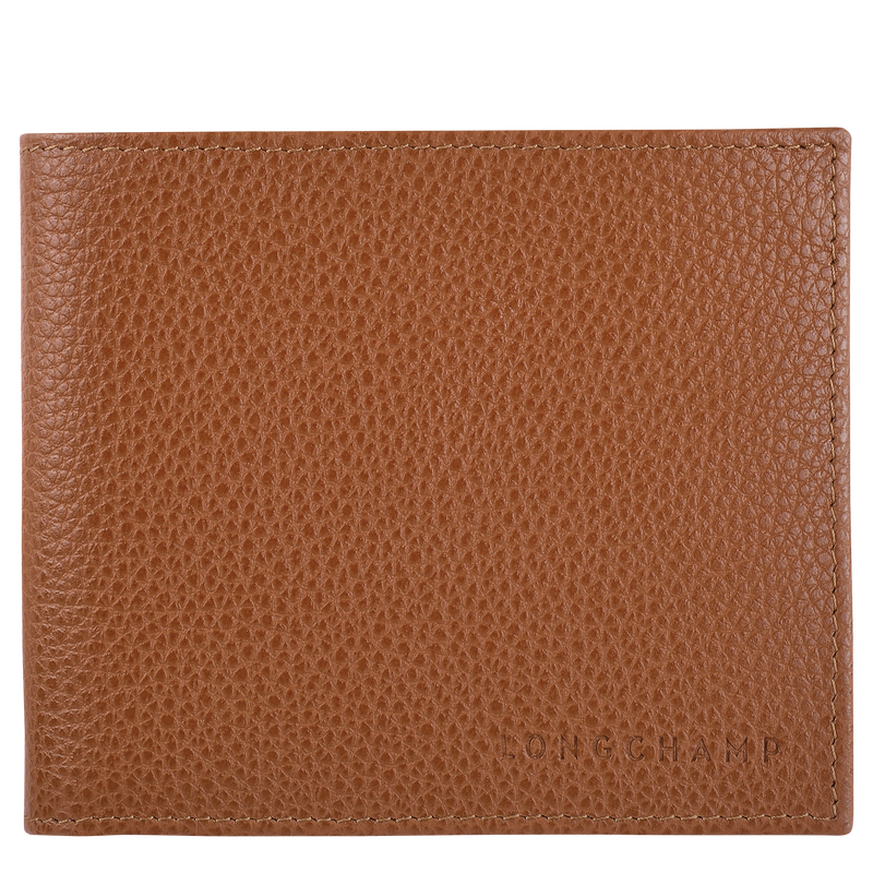 Le Foulonné Wallet Caramel - Leather