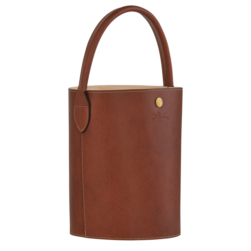 Épure S Bucket bag Brown - Leather