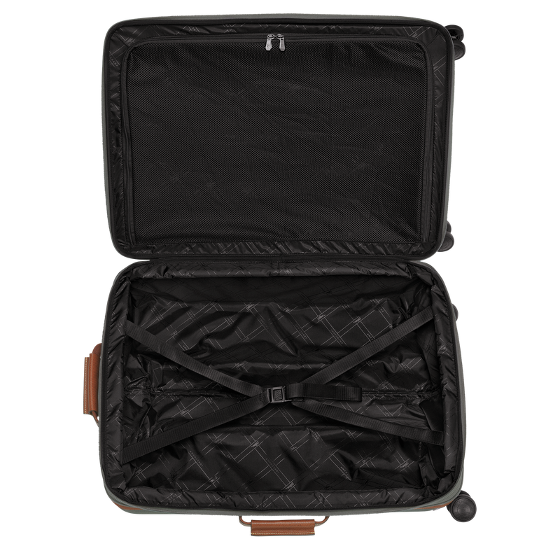 Boxford L Suitcase Brown - Recycled canvas