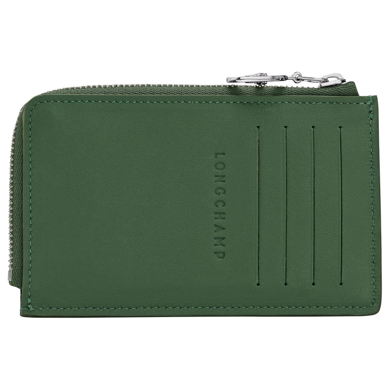 Le Pliage Xtra Card holder British Green - Leather