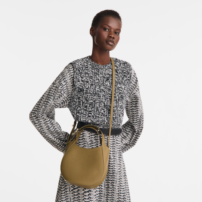 Le Foulonné S Handbag Caper - Leather